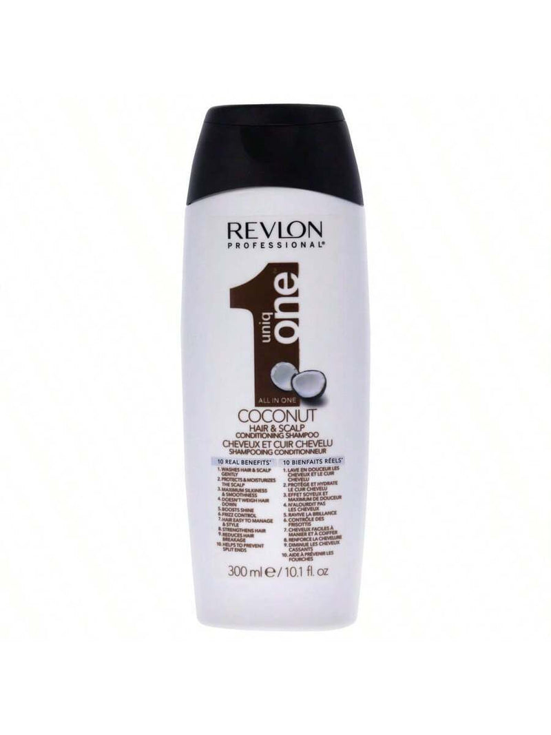 Uniq One All In One Coconut Conditioning Shampoo by Revlon for Unisex - 10.1 oz Shampoo