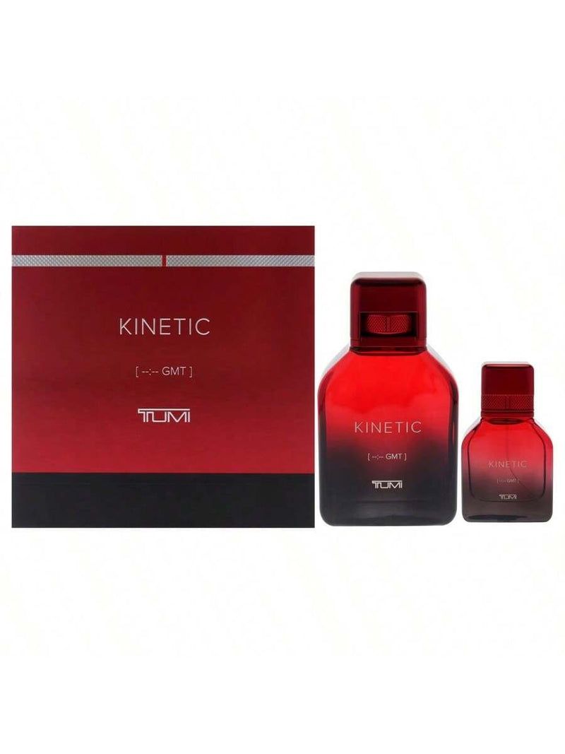 Kinetic by Tumi for Men - 2 Pc Gift Set 6.8oz EDP Spray, 1oz EDP Spray