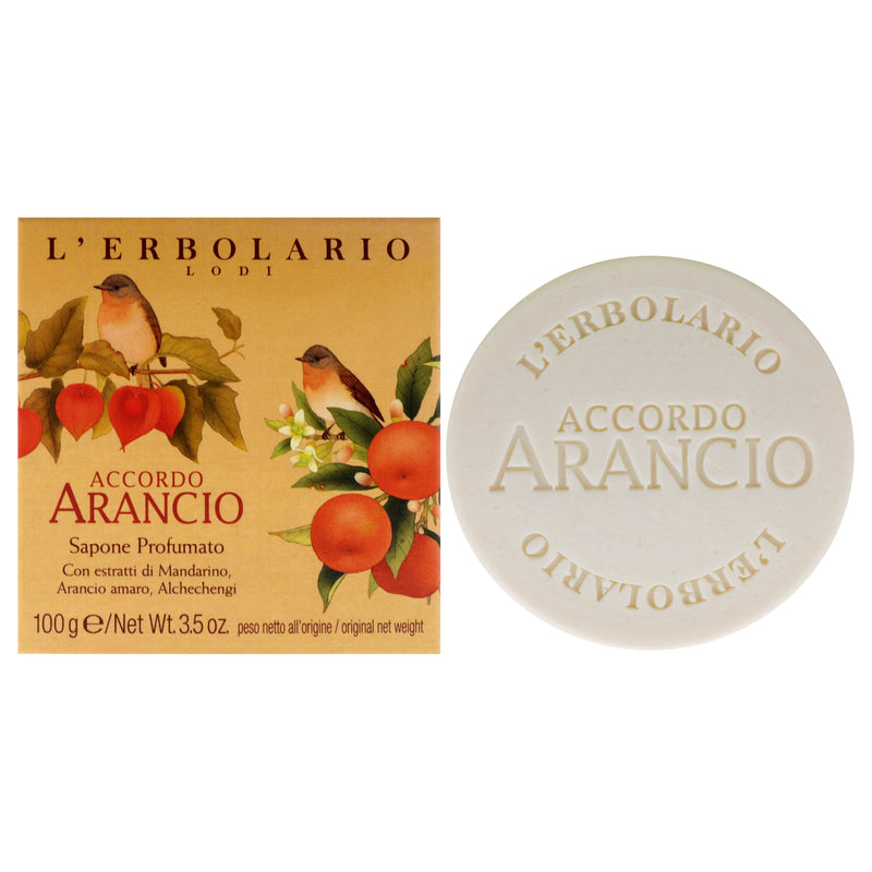 Lerbolario Perfumed Soap Accordo Arancio