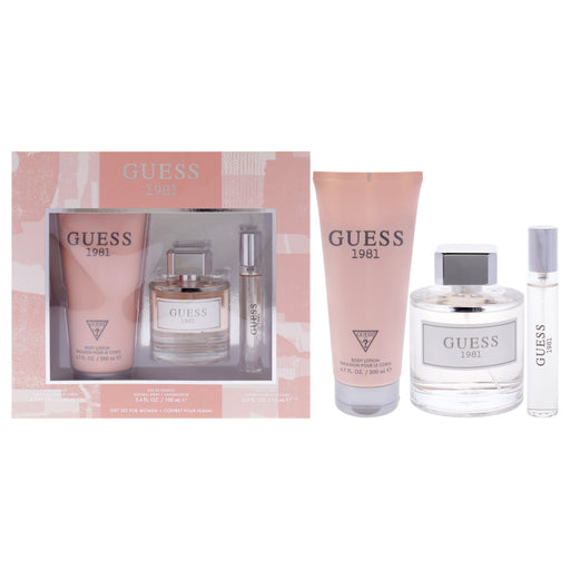 Guess 1981 Women's Eau De Toilette Gift Set