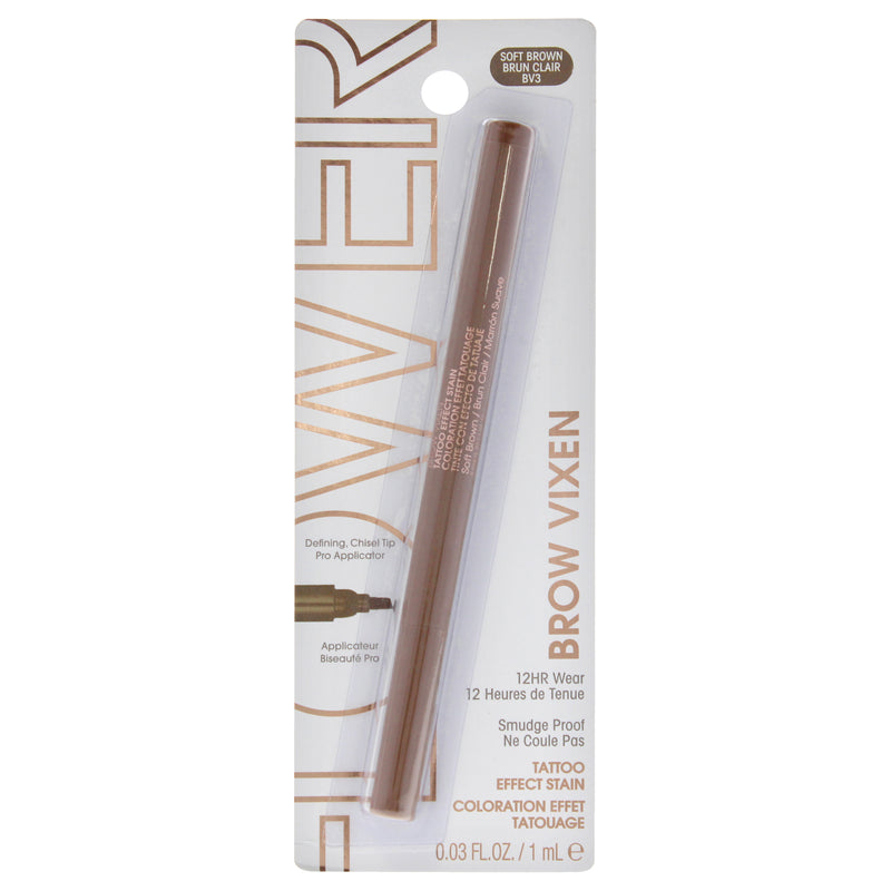 Flower Beauty Brow Vixen Tattoo Effect Brow Stain Bv3 Soft Brown