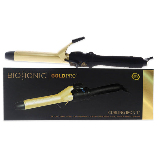 Bio Ionic Gold Pro Curling Iron for Women