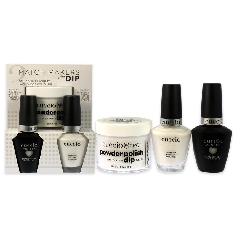 Cuccio Colour Match Makers Plus Dip Flirt Women's Gift Set