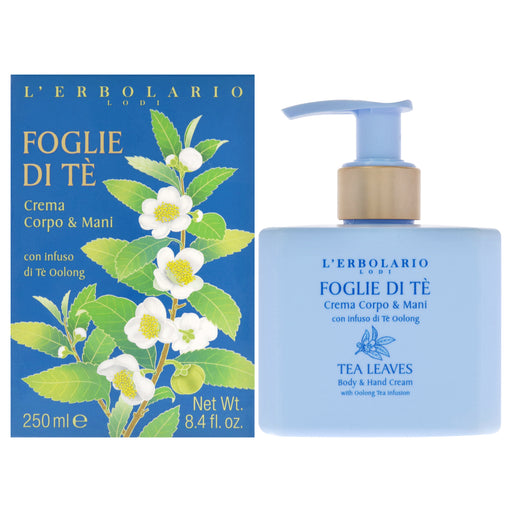 Lerbolario Body And Hand Cream Tea Leaves