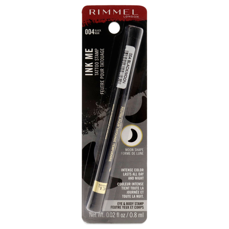 Rimmel London Ink Me Tatto Stamp Eyes And Body 004 Black Moon Shape