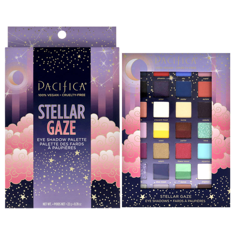 Pacifica Eyeshadow Palette Stellar Gaze