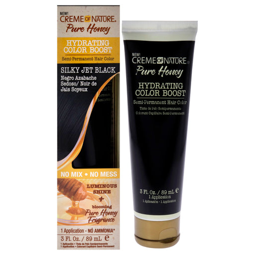 Creme Of Nature Pure Honey Hydrating Color Boost Semi-Permanent Hair Color