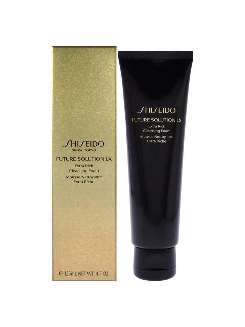 Future Solution LX Extra Rich Cleansing Foam by Shiseido for Unisex - 4.7 oz Cleanser