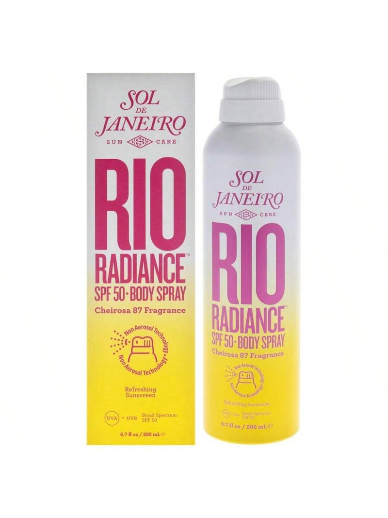 Rio Radiance SPF 50 Body Spray by Sol de Janeiro for Unisex - 6.7 oz Body Spray