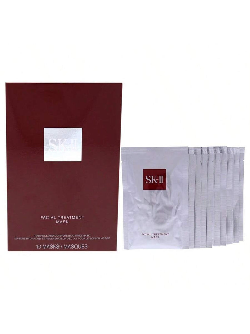 Facial Treatment Mask by SK-II for Unisex - 10 Pcs Treatment