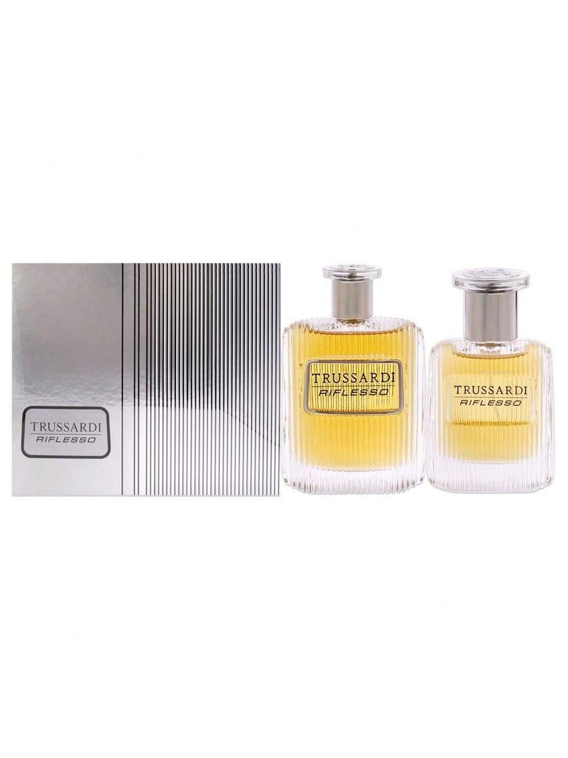 Trussardi Riflesso by Trussardi for Men - 2 Pc Gift Set 3.4oz EDT Spray, 1oz EDT Spray