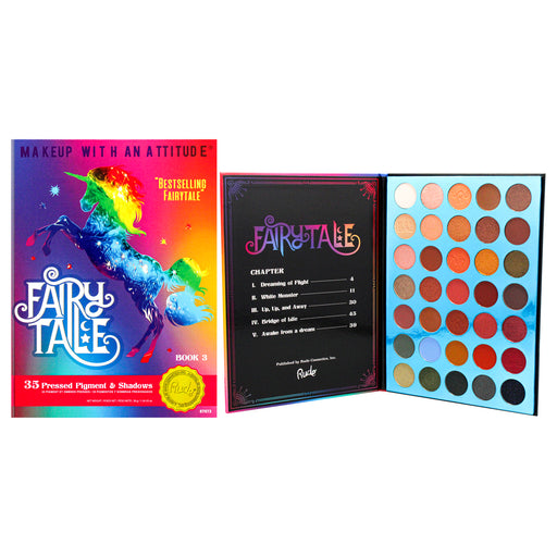 Rude Cosmetics Fairy Tale 35 Eyeshadow Palette Book 3