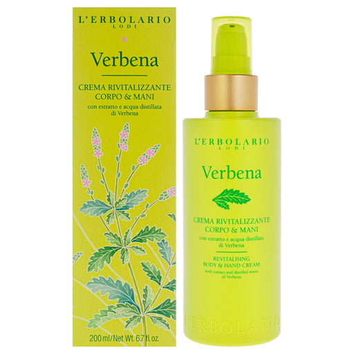 Lerbolario Revitalising Body And Hand Cream Verbena