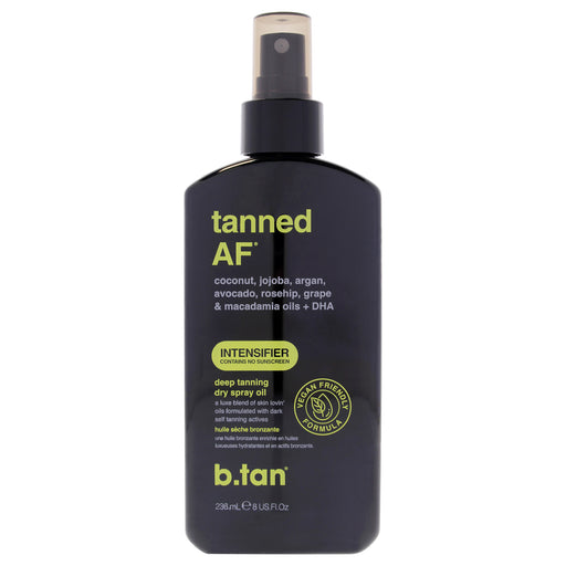 B.tan Tanned Af Intensifier Dry Tanning Oil