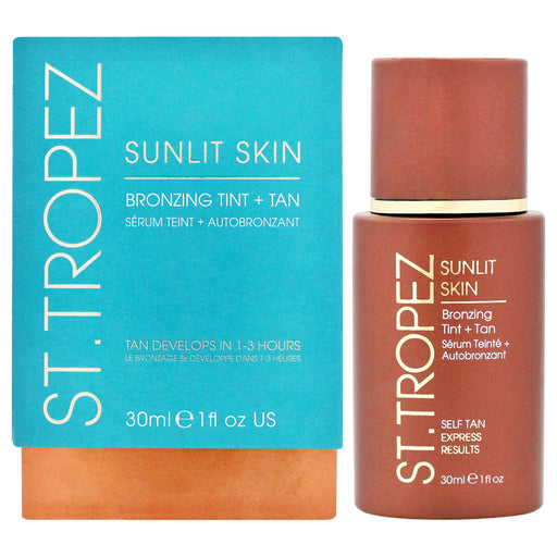 St. Tropez Sunlit Skin Bronzing Tint Plus Tan
