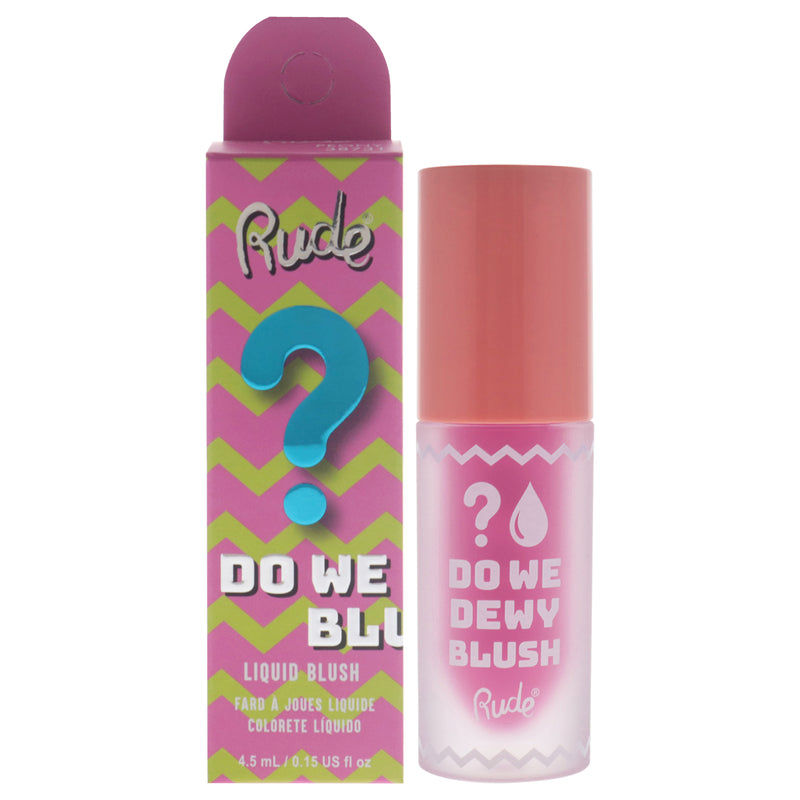 Rude Cosmetics Do We Dewy Liquid Blush Peony