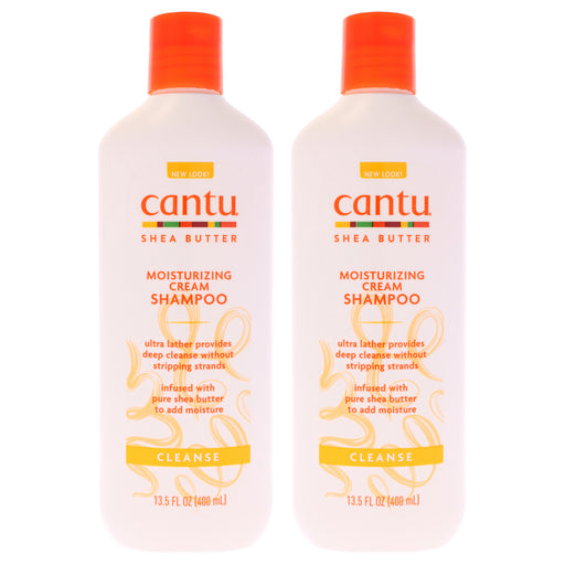 Cantu Shea Butter Moisturizing Cream Shampoo Pack Of 2