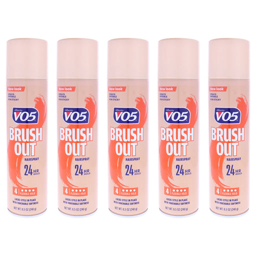 Alberto Vo5 Crystal Clear Brush Out Hair Pack Of 5