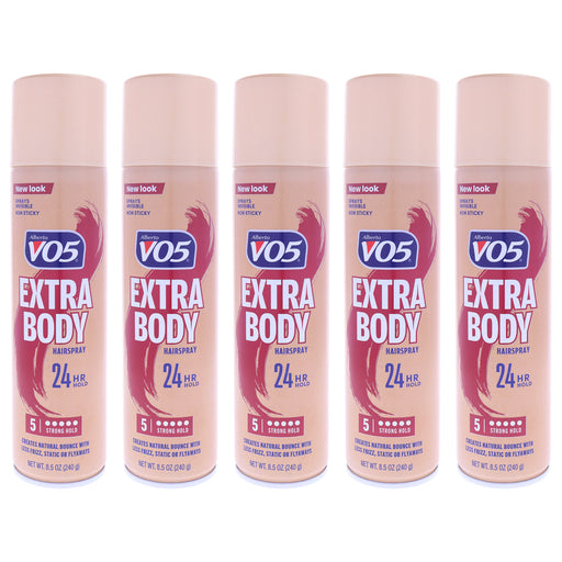 Alberto Vo5 Crystal Clear Extra Body Hair Pack Of 5