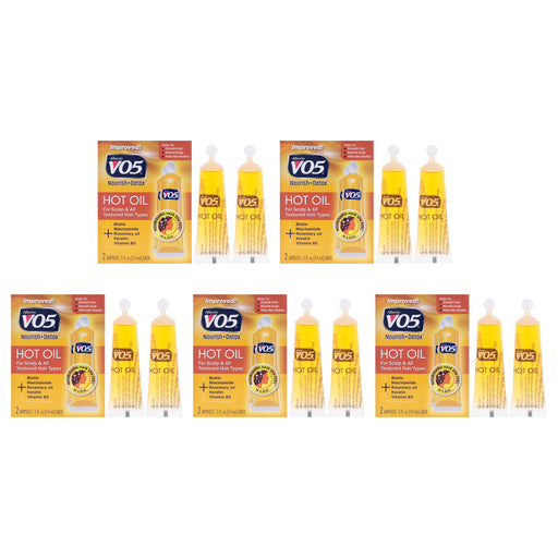 Alberto Vo5 Hot Oil Treatment Pack Of 5