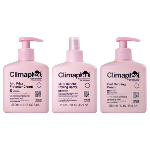 Climaplex Anti Frizz Protector Cream Multi Benefit Styling And Unisex Gift Set