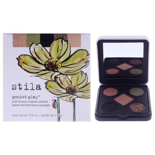 Stila Pocket Play Shadow Palette Wild Flowers