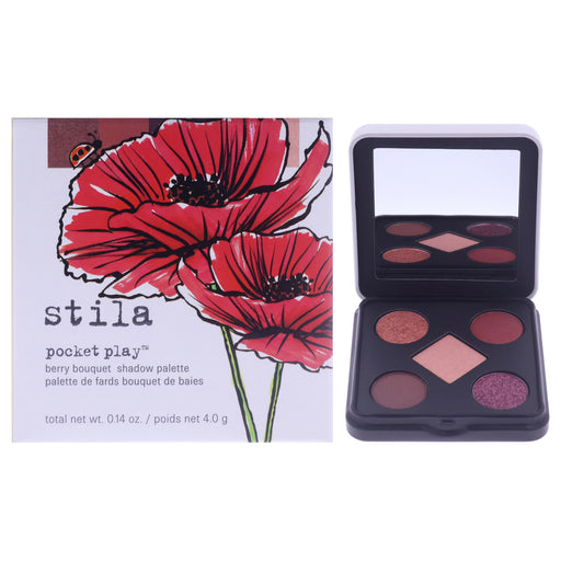 Stila Pocket Play Shadow Palette Berry Bouquet