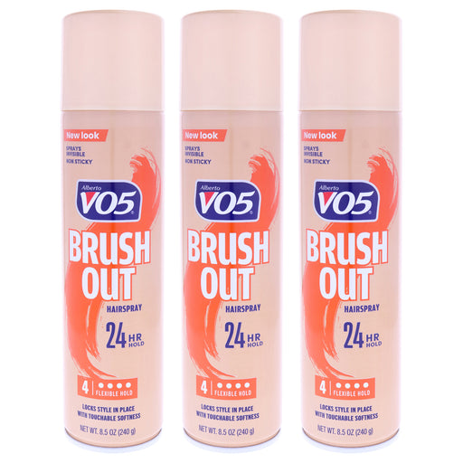 Alberto Vo5 Crystal Clear Brush Out Hair Pack Of 3