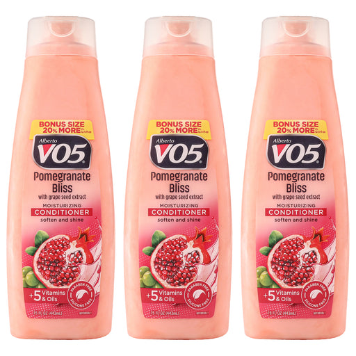Alberto Vo5 Moisturizing Pomegranate Bliss Conditioner Pack Of 3