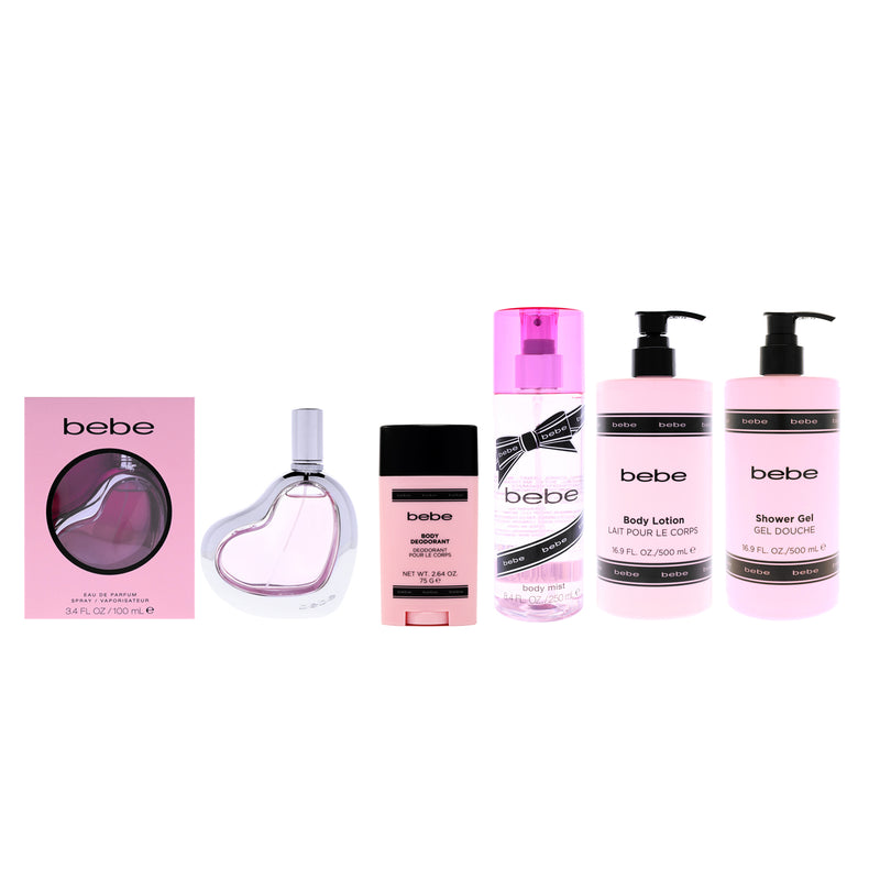 Bebe Silver Full Body Ritual Kit Women's Eau De Parfum Gift Set