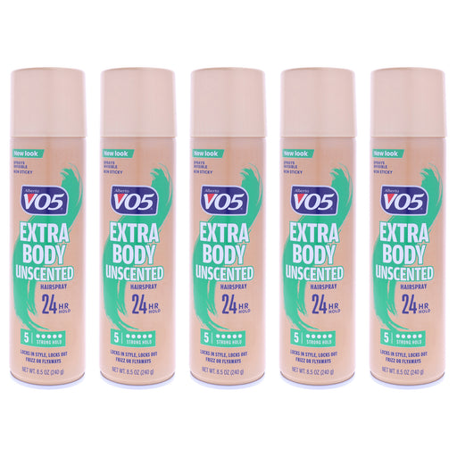 Alberto Vo5 Crystal Clear Unscented Hair Pack Of 5