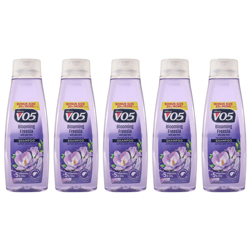Alberto Vo5 Moisturizing Blooming Freesia Shampoo Pack Of 5