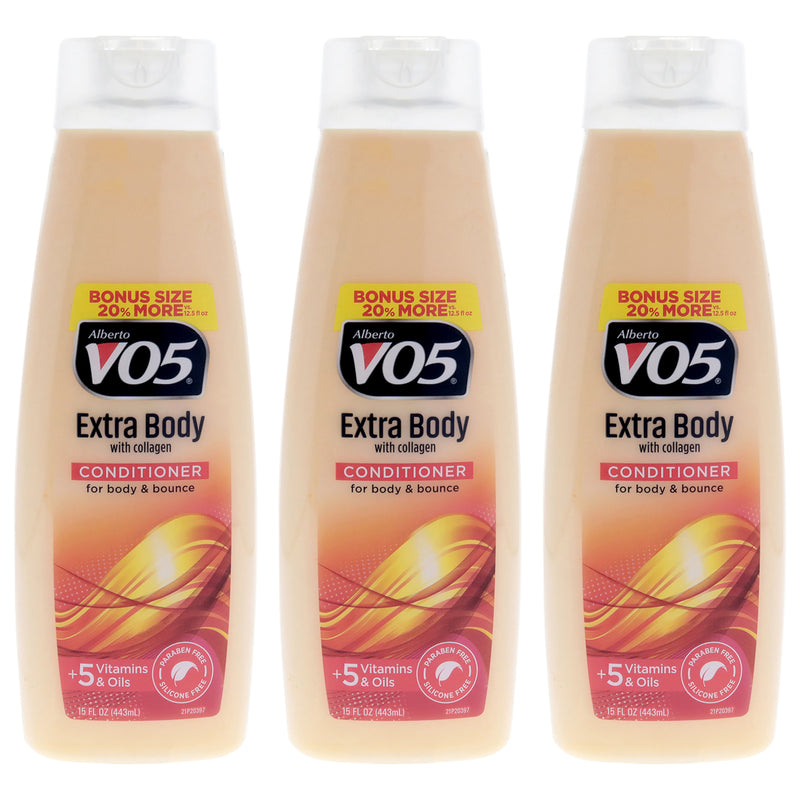 Alberto Vo5 Extra Body Volumizing Conditioner Pack Of 3