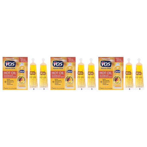 Alberto Vo5 Hot Oil Treatment Pack Of 3
