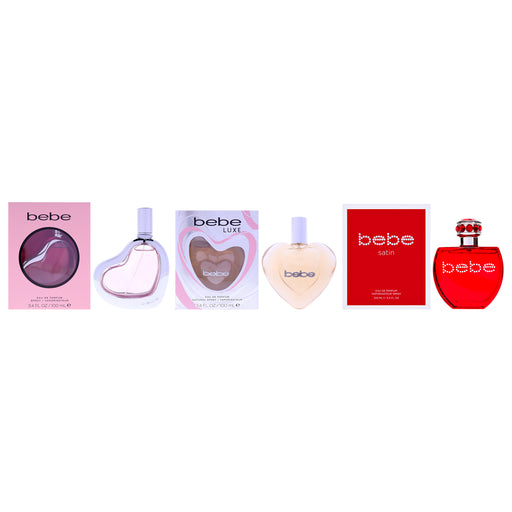 Bebe Signature Fragrance Collection Kit Women's Eau De Parfum Gift Set