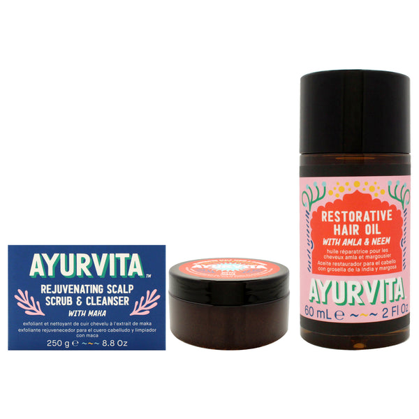 Ayurvita Reset And Refresh Haircare Kit Unisex Gift Set