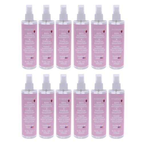 Assurance Hand Sanitizer Non-Sterile Solution Pack Of 12
