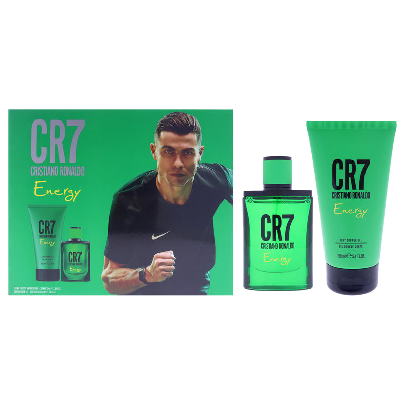 Cristiano Ronaldo Cr7 Energy Men's Eau De Toilette Gift Set