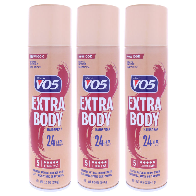 Alberto Vo5 Crystal Clear Extra Body Hair Pack Of 3