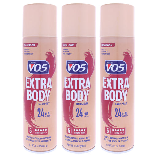 Alberto Vo5 Crystal Clear Extra Body Hair Pack Of 3
