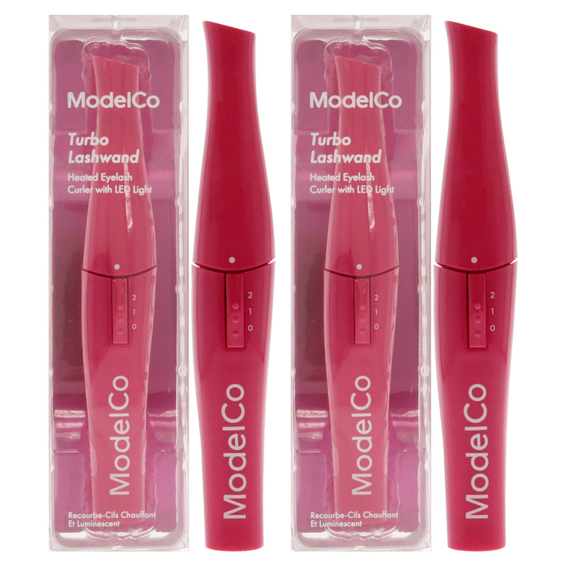 Modelco Turbo Lashwand Heated Eyelash Curler Pack Of 2 Women's Gift Set