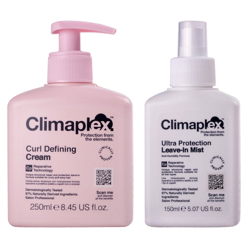 Climaplex Curl Defining Cream And Ultra Protection Unisex Gift Set