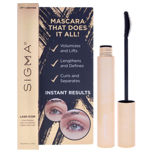 Sigma Lash Icon Lengthening And Volumizing Tubing Mascara