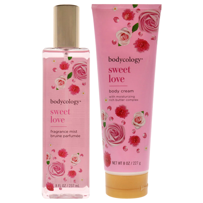 Bodycology Sweet Love Kit Women's Fragrance Mist Gift Set