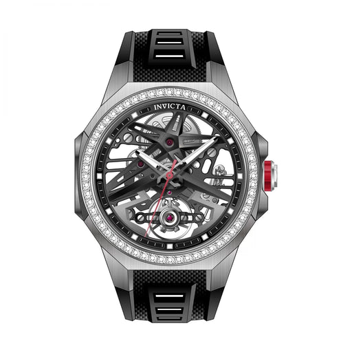 Invicta Objet D Art Men's Mechanical 43mm Watch – Rubber