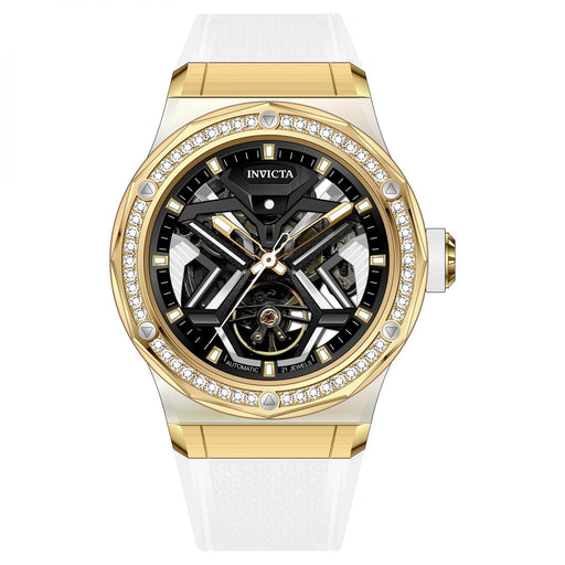Invicta Objet D Art Men's Mechanical 45mm Watch – Rubber