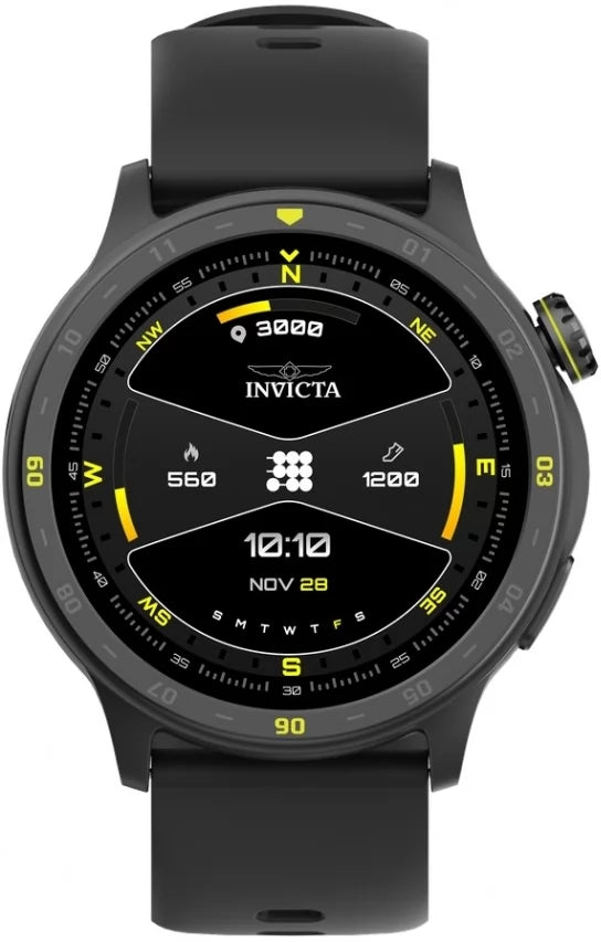 Invicta I-Tech Unisex's Digital 45mm Watch – Silicone