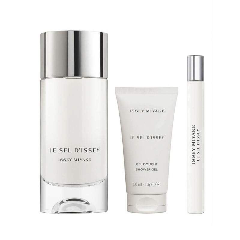 Issey Miyake Le Sel D'issey 3: + Shower Gel + Men's Eau De Toilette Gift Set