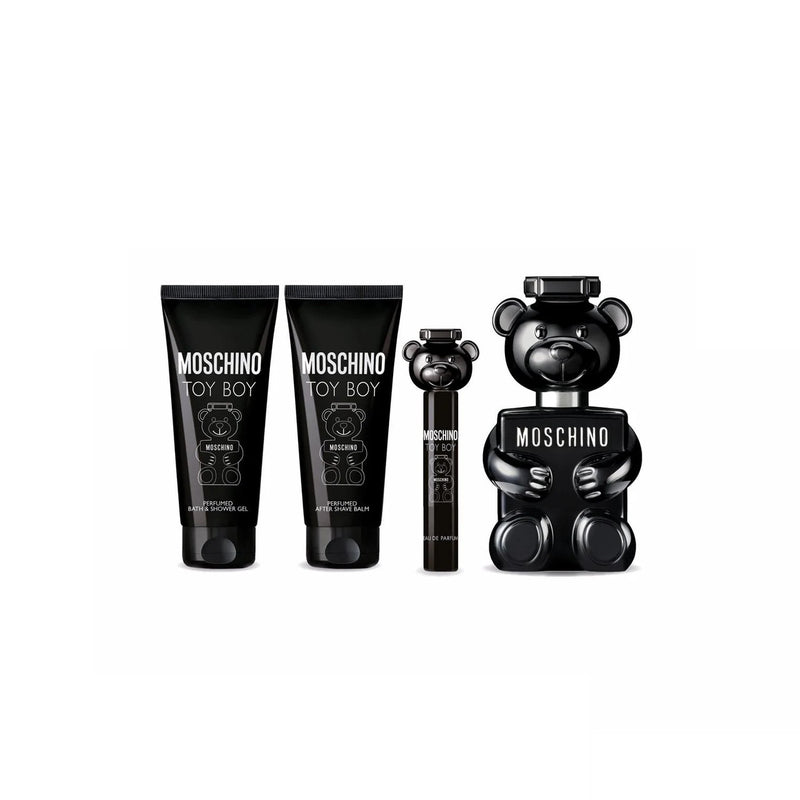 Moschino Toy Boy 2 4: + + After Shave Balm + Bath & Shower Gel Men's Eau De Parfum Gift Set