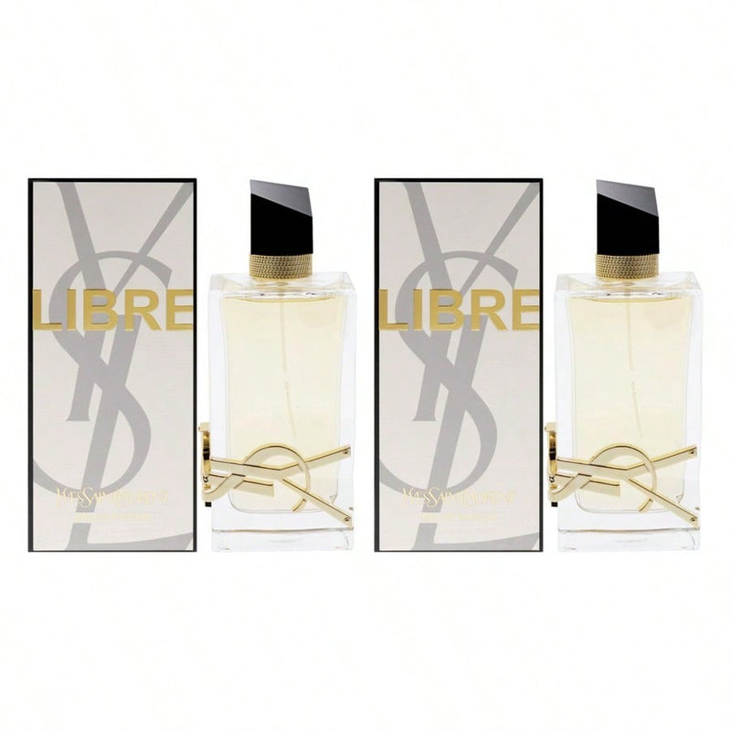 Libre by Yves Saint Laurent for Women - 3 oz EDP Spray - Pack of 2